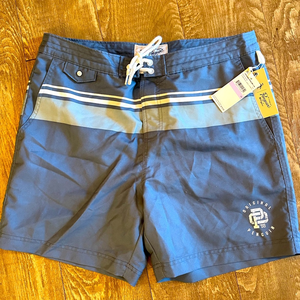 NWT Men’s Penguin Swimsuit!